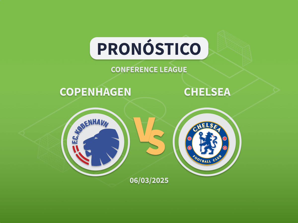 Imagen destacada pronóstico de apuestas entre el Copenhague y el Chelsea de Octavos de Conference League
