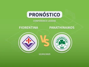 Imagen destacada pronóstico de apuestas entre la Fiorentina y el Panathinaikos de Octavos de Conference League