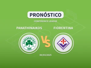Imagen destacada pronóstico de apuestas entre el Panathinaikos y la Fiorentina de Octavos de Conference League