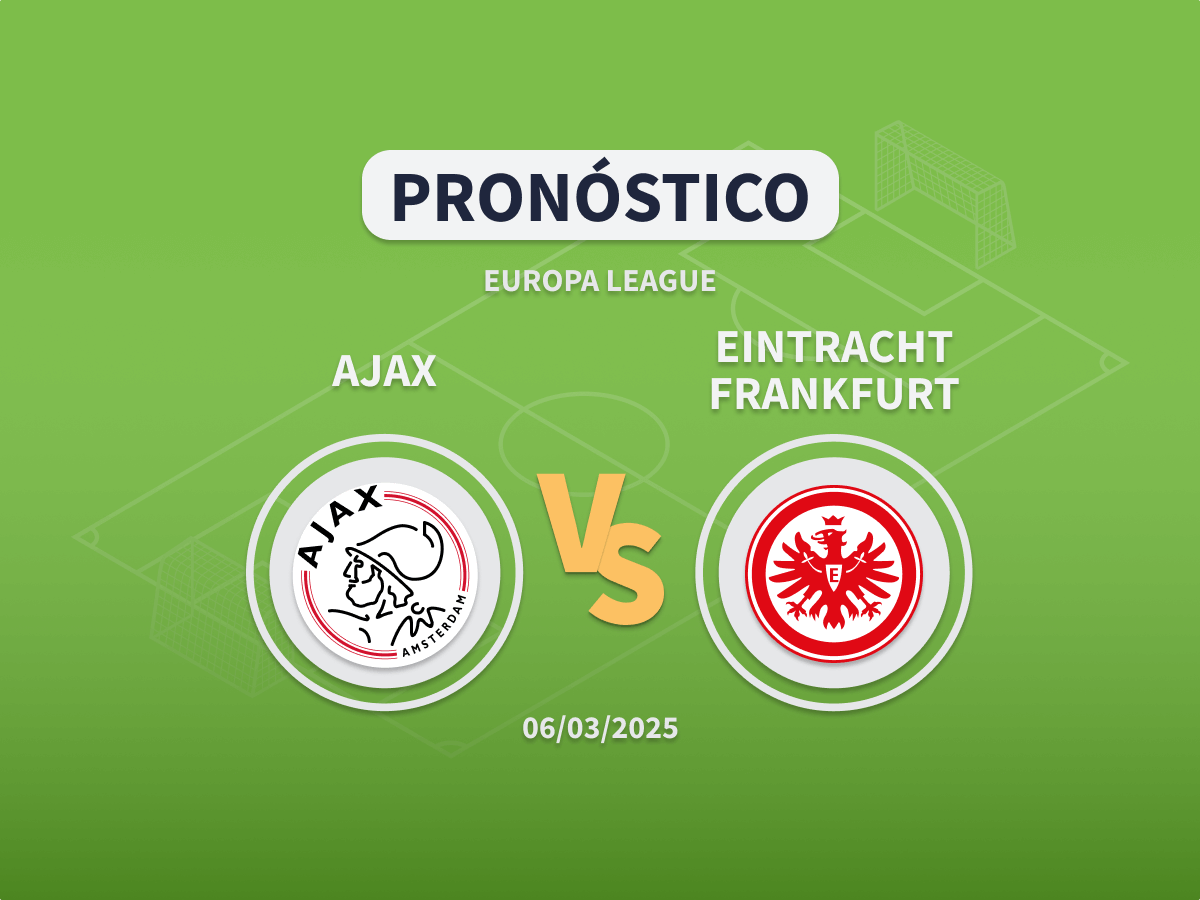 Imagen destacada pronóstico de apuestas entre el Ajax y el Eintracht de Frankfurt de Octavos de Europa League