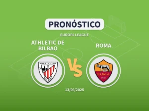 Imagen destacada pronóstico de apuestas entre el Athletic de Bilbao y la Roma de Octavos de Europa League