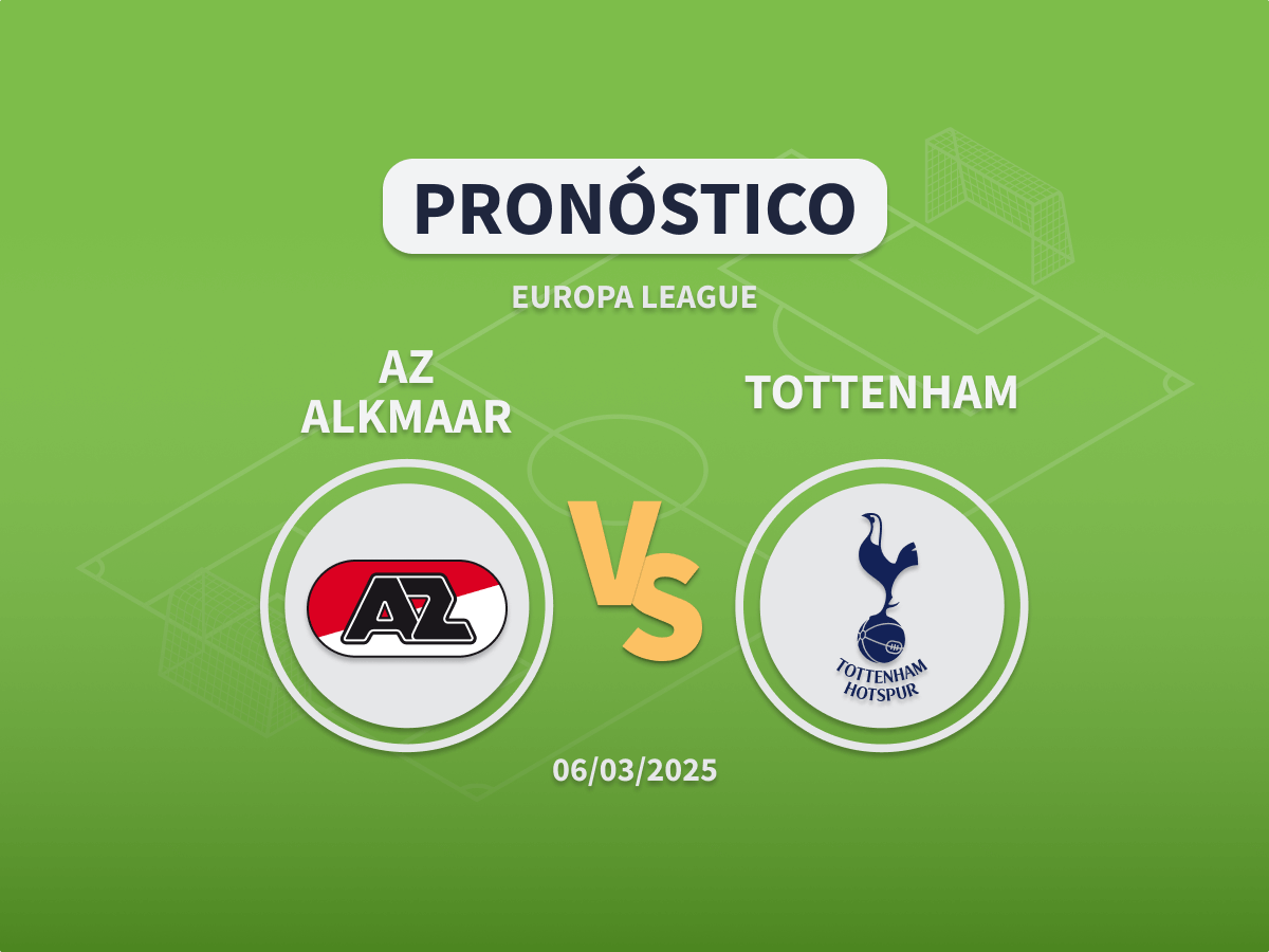 Imagen destacada pronóstico de apuestas entre el AZ Alkmaar y el Tottehnham de Octavos de Europa League
