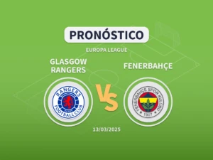 Imagen destacada pronóstico de apuestas entre el Glasgow Rangers y el Fenerbahce de Octavos de Europa League