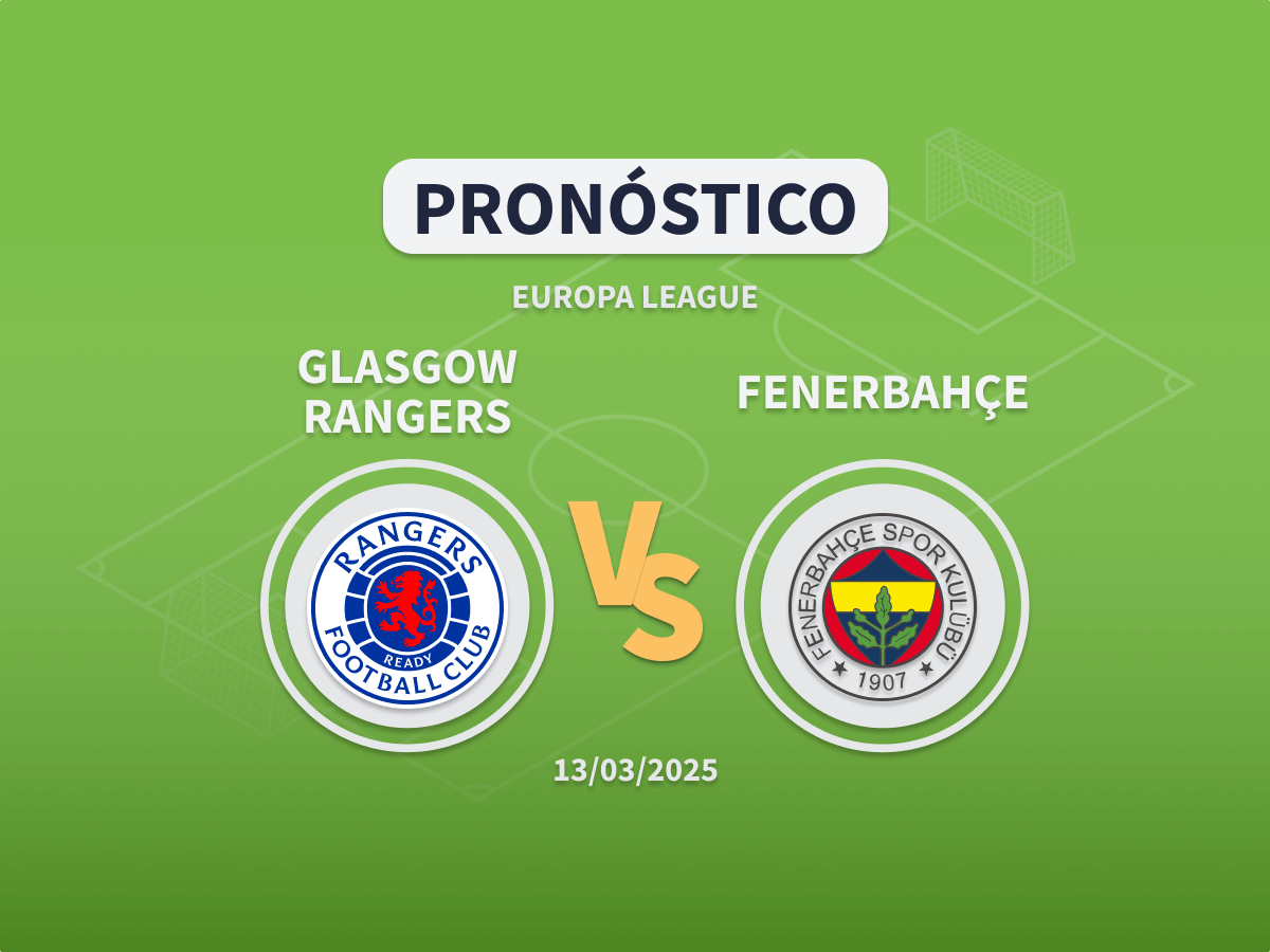 Imagen destacada pronóstico de apuestas entre el Glasgow Rangers y el Fenerbahce de Octavos de Europa League