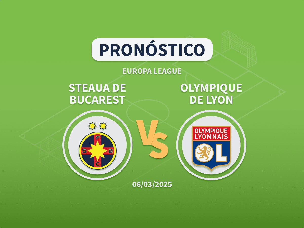 Imagen destacada pronóstico de apuestas entre el Steaua de Bucarest y el Olympique de Lyon de Octavos de Europa League