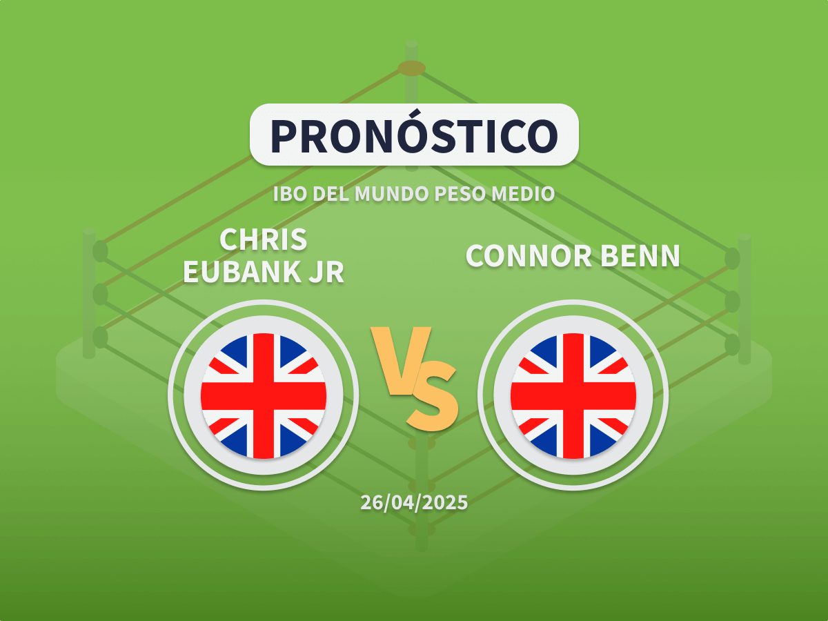 Imagen destacada pronóstico de apuestas de boxeo al combate entre Chris Eubank Jr vs Conner Benn
