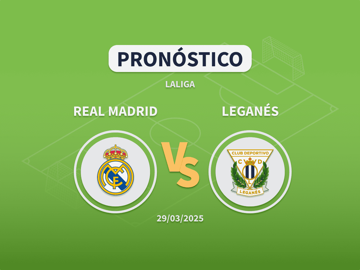 Imagen destacada pronóstico de apuestas entre el Real Madrid y el Leganés de LaLiga