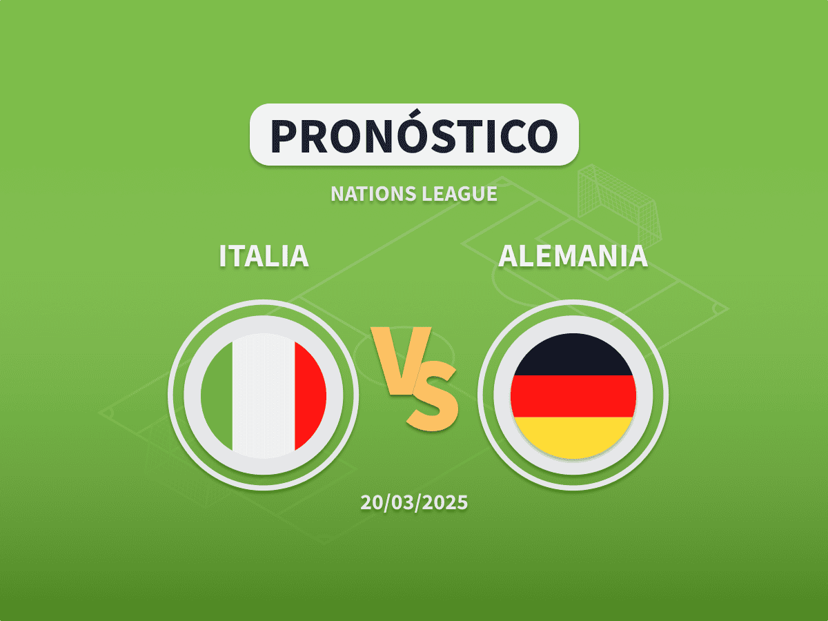 Imagen destacada pronóstico de apuestas entre italia y Alemania de Nations League