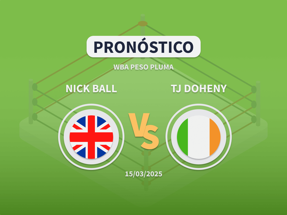 Imagen destacada pronóstico de apuestas al combate de boxeo Nick Ball vs TJ Doheny