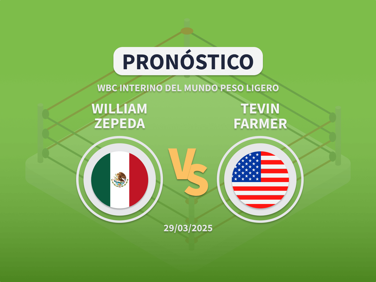 Imagen destacada pronóstico de apuestas de boxeo al combate entre William Zepeda vs Tevin Farmer