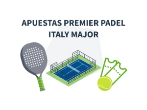 Imagen destacada apuestas al torneo de Premier Padel Italy Major