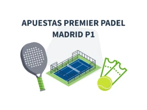 Imagen destacada apuestas al torneo de Premier Padel Madrid P1