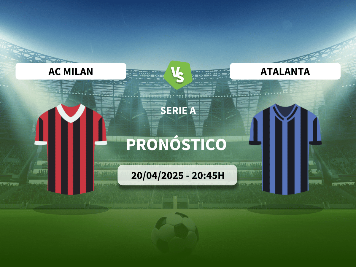 Pronóstico AC Milan vs Atalanta (20/04/2025)