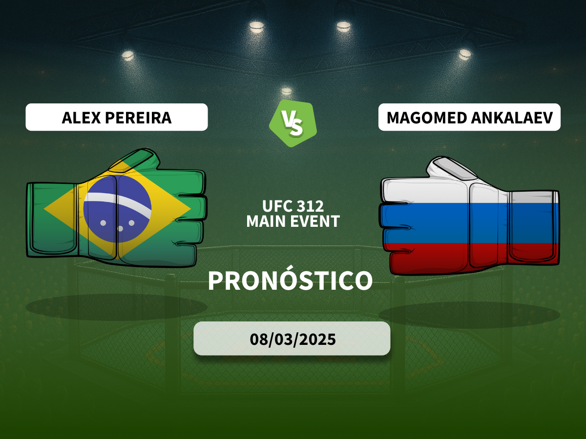 Pronóstico Alex Pereira vs Magomed Ankalaev