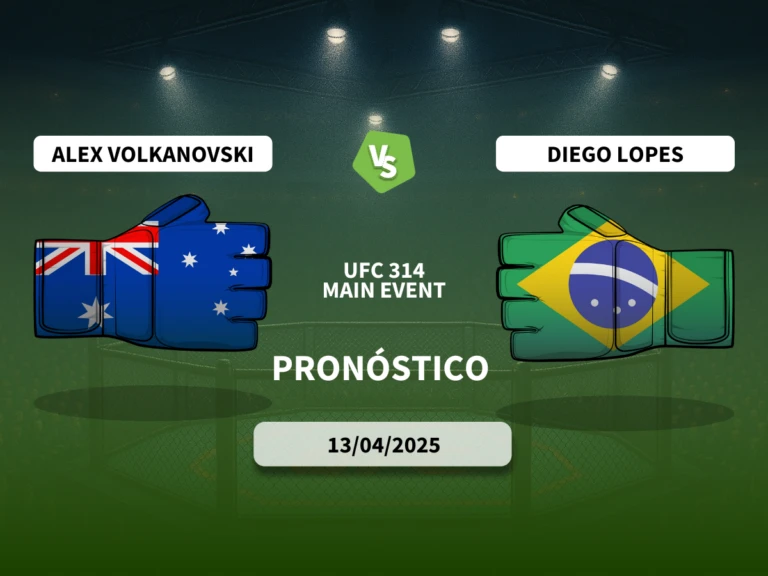 Pron&oacute;stico Volkanovski vs Diego Lopes