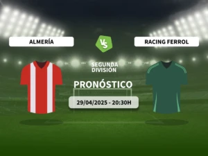 Pronóstico UD Almería vs Racing Club Ferrol (29/04/2025)