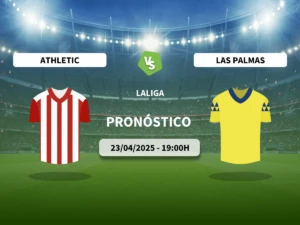 Pronóstico Athletic Club vs UD Las Palmas (23/04/2025)