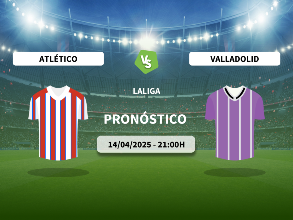 Pronóstico Atlético de Madrid vs Real Valladolid (14/04/2025)