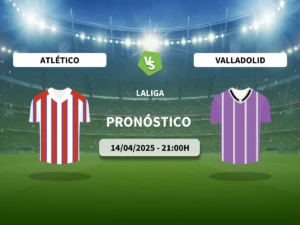 Pronóstico Atlético de Madrid vs Real Valladolid (14/04/2025)