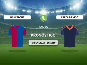 Pronóstico FC Barcelona vs RC Celta de Vigo (19/04/2025)