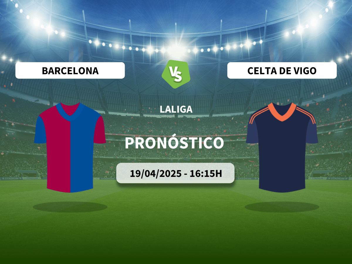 Pronóstico FC Barcelona vs RC Celta de Vigo (19/04/2025)