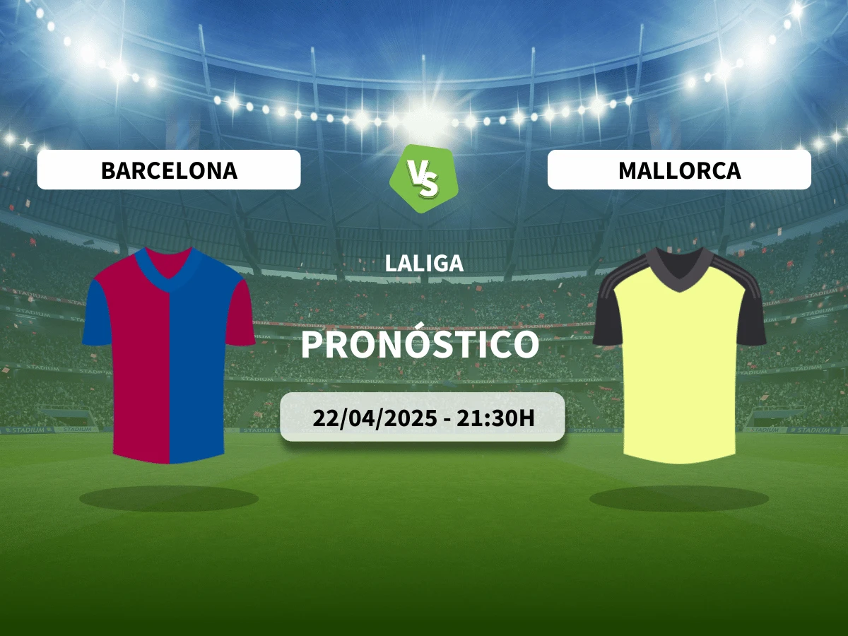 Pronóstico Barcelona – Mallorca (22/04/25) | LaLiga