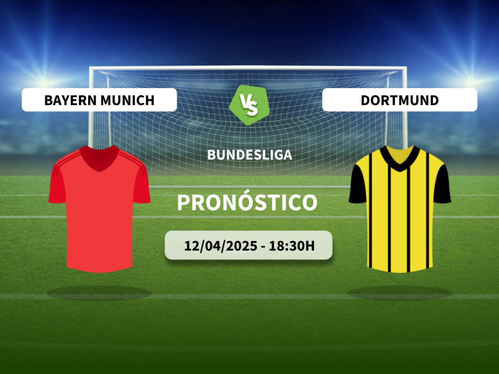 Pronóstico Bayern Munich vs Borussia Dortmund (12/04/2025)