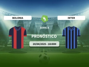 Pronóstico Bolonia vs Inter Milán (20/04/2025)