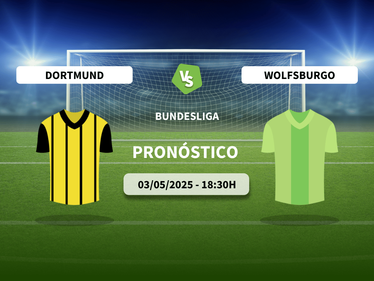 Pronóstico Borussia Dortmund vs Wolfsburgo (03/05/2025)