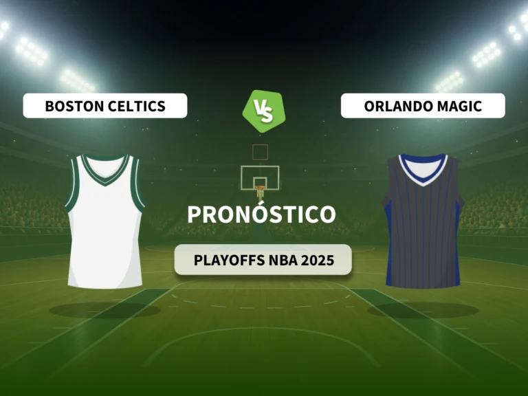 Pronóstico Boston Celtics vs Orlando Magic (Playoffs NBA 2025)
