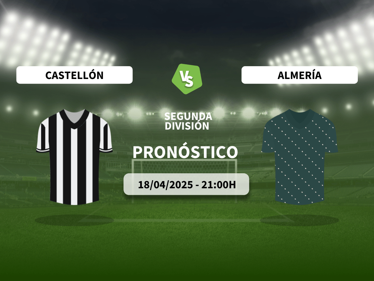 Pronóstico CD Castellón vs UD Almeria (18/04/2025)