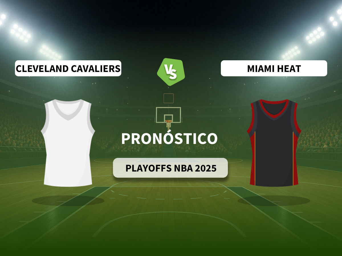 Pronóstico Cleveland Cavaliers vs Miami Heat (Playoffs NBA 2025)