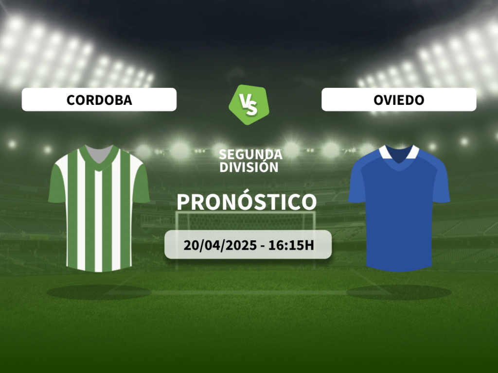 Pronóstico Córdoba CF vs Real Oviedo (20/04/2025)