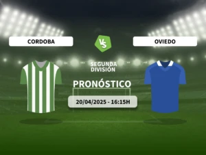 Pronóstico Córdoba CF vs Real Oviedo (20/04/2025)