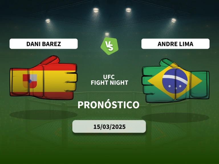 Pron&oacute;stico Dani Barez vs Andre Lima