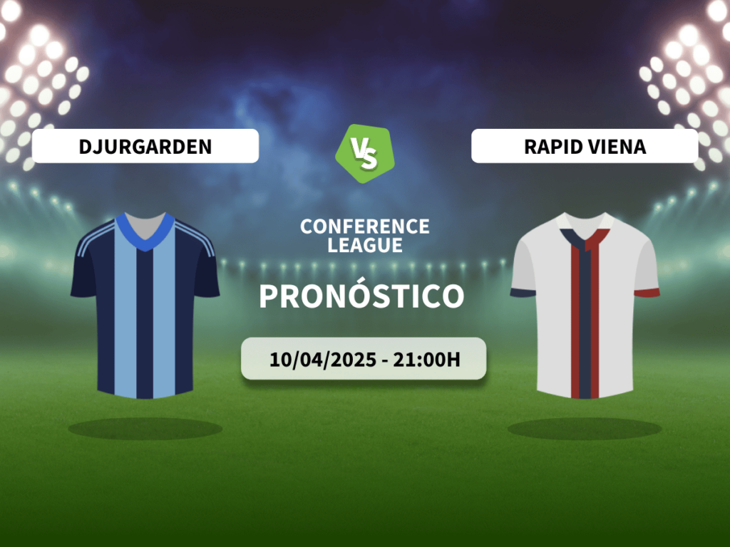 Pronóstico Djurgården vs Rapid Viena (10/04/25)