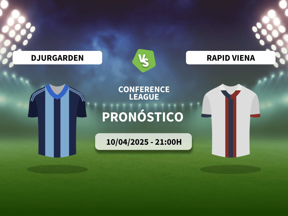 Pronóstico Djurgarden – Rapid Viena (10/04/25) | Conference League