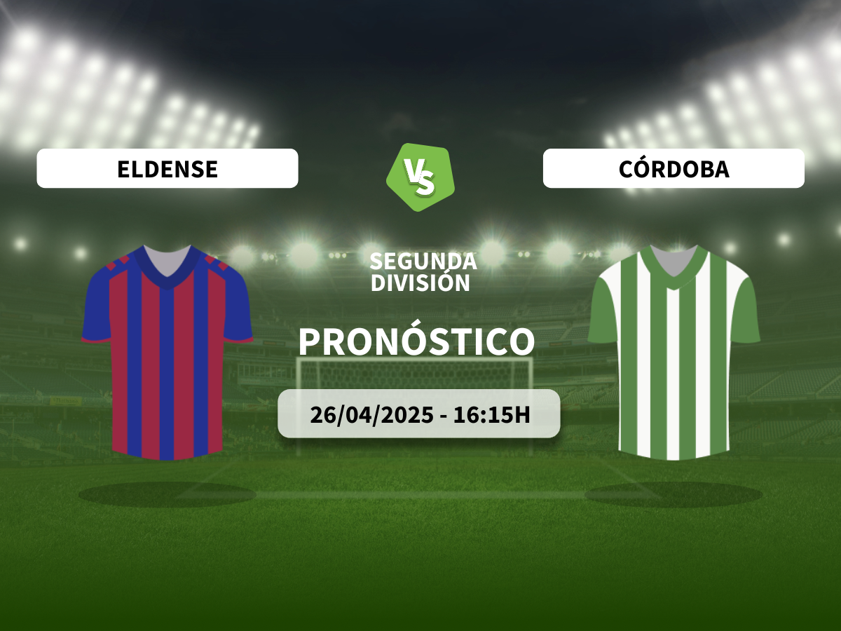 Pronóstico CD Eldense vs Córdoba CF (26/04/2025)