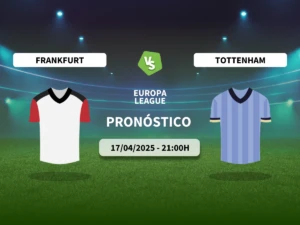 Pronóstico Eintracht Frankfurt vs Tottenham (17/04/2025)