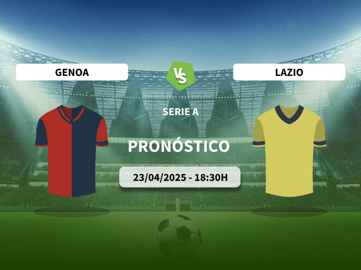 Pronóstico Genoa vs Lazio (23/04/25)