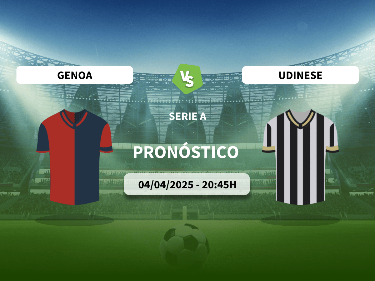 Pronóstico Genoa vs Udinese (04/04/25)