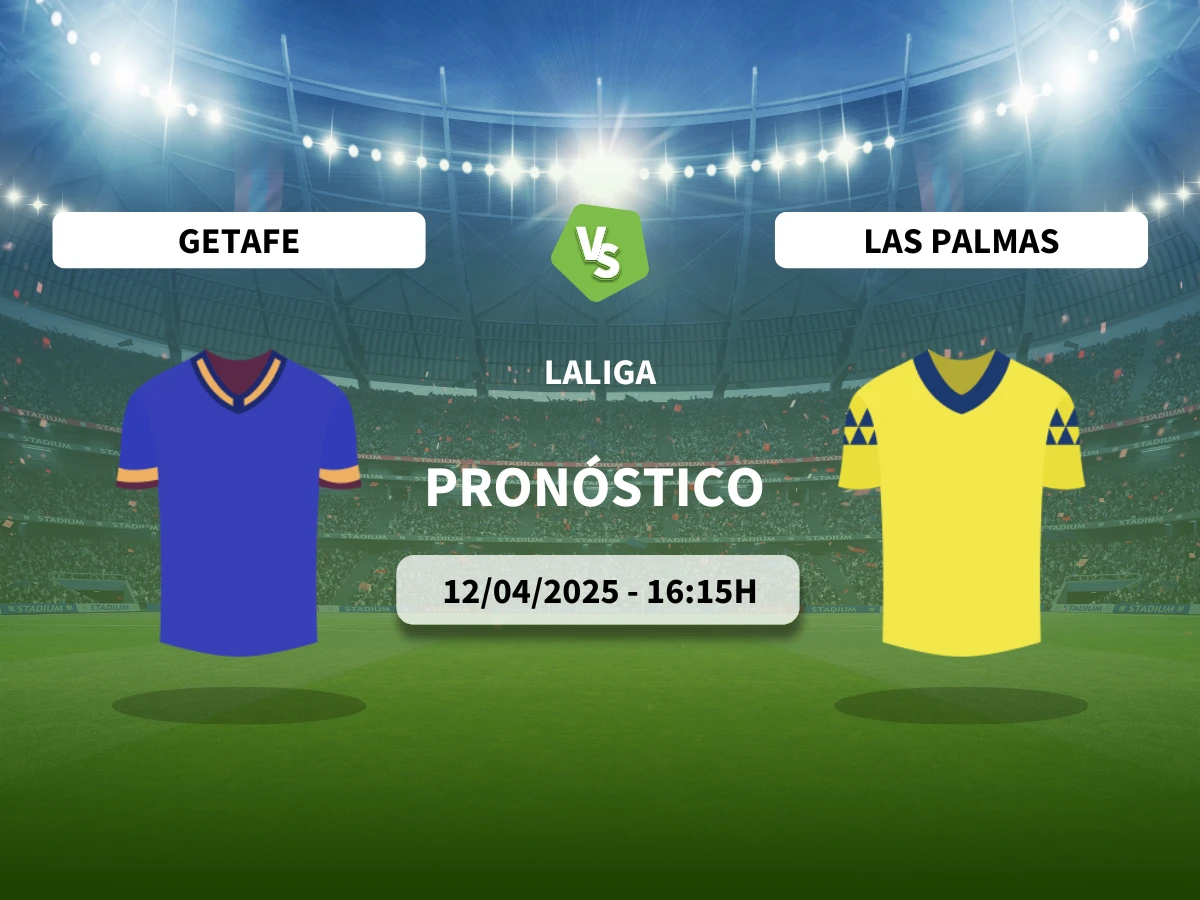 Pronóstico Getafe – Las Palmas (12/04/25) | LaLiga
