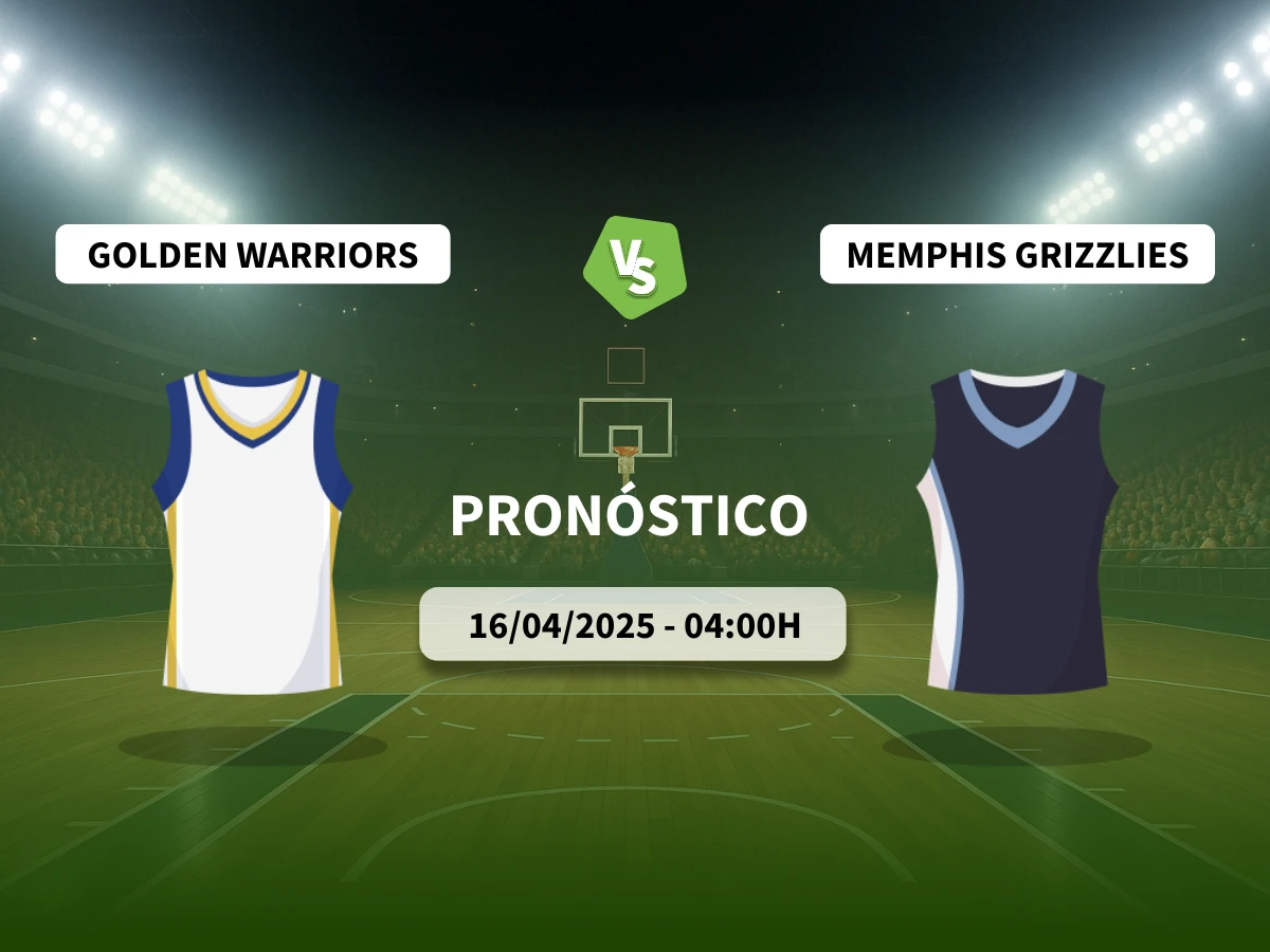 Pronóstico Golden State Warriors – Memphis Grizzlies (16/04/25) | Play-In NBA