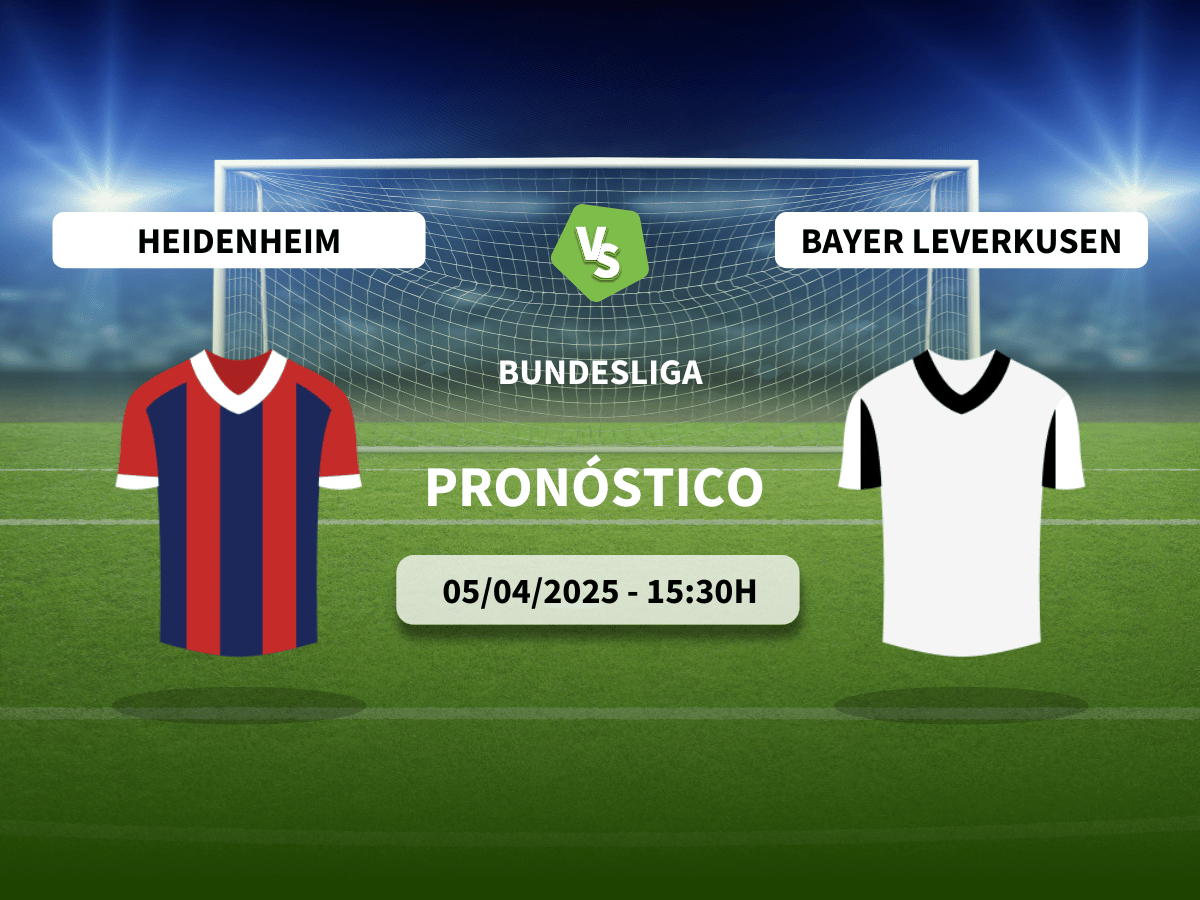 Pronóstico Heidenheim vs Bayer Leverkusen (05/04/25)
