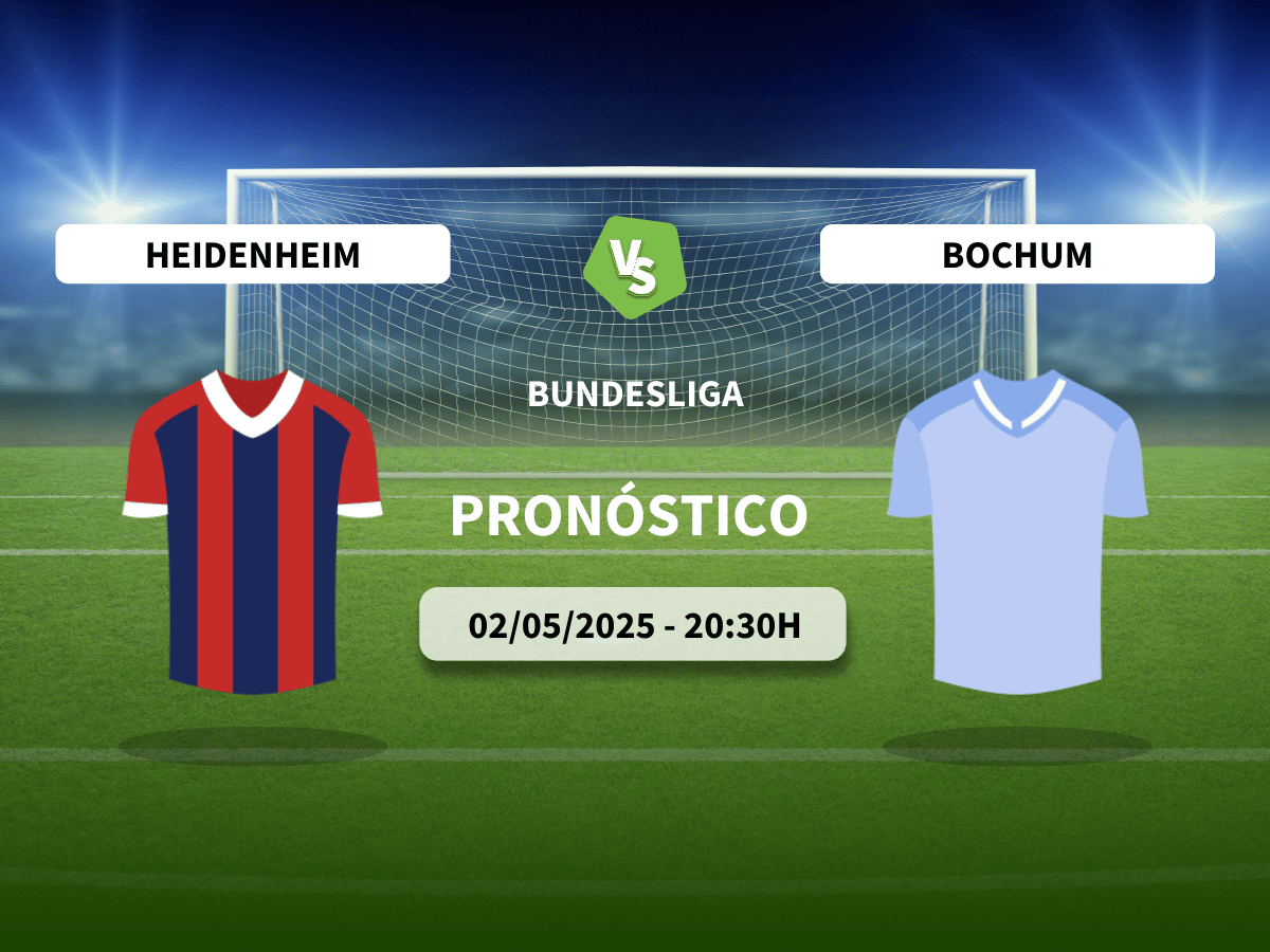 Pronóstico Heidenheim vs Bochum (02/05/2025)