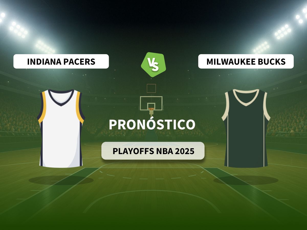 Pronóstico Indiana Pacers vs Milwaukee Bucks (Playoffs NBA 2025)