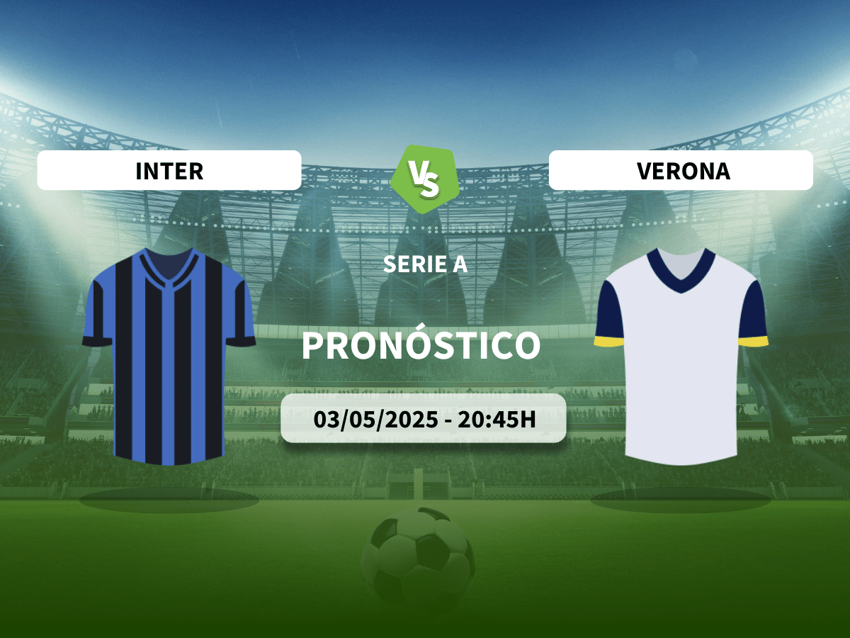 Pronóstico Inter de Milán vs Hellas Verona (03/05/2025)