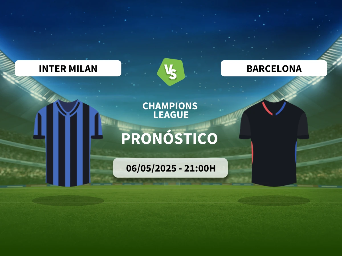 Pronóstico Inter – Barcelona (06/05/25) | Champions League