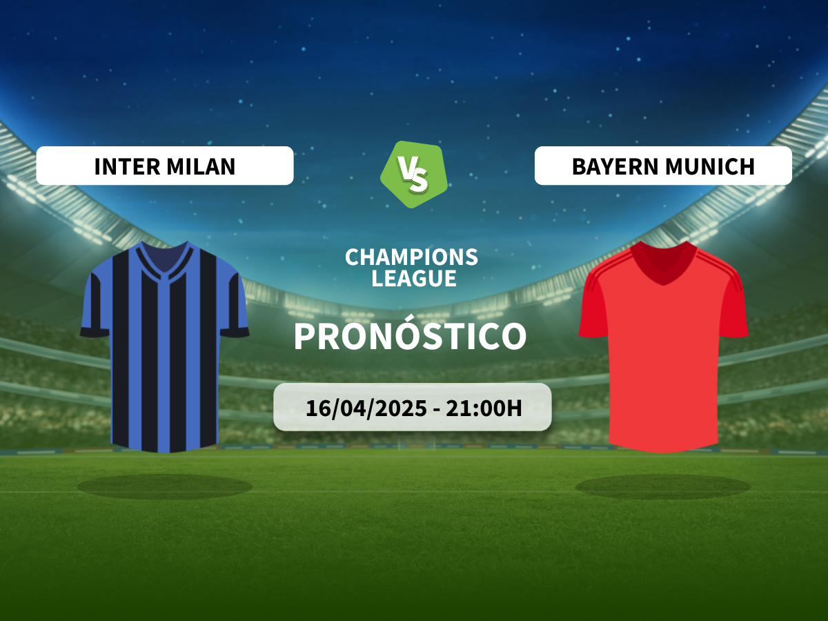 Pronóstico Inter Milán vs Bayern Múnich (16/04/2025)