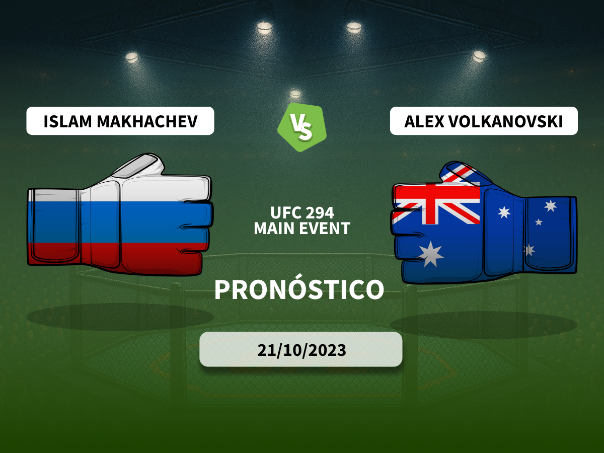 Pronóstico Islam Makhachev vs Alex Volkanovski